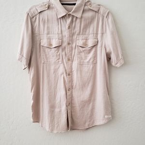 Sean John Men's Linen Shirt